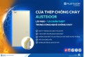 Lõi MgO – Giải pháp cốt lõi nâng cao khả năng chống cháy cho cửa thép Austdoor
