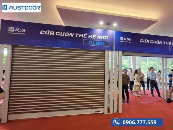Cửa cuốn nan nhôm tấm liền AL80i – Bền chắc, an toàn và thẩm mỹ