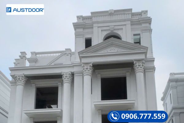 Thi công Cửa Cuốn Austdoor Mega M70 tại P. Long Biên,Hà Nội