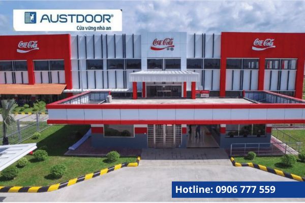 Cửa cuốn tấm liền CB tại nhà máy Coca-Cola Thủ Đức