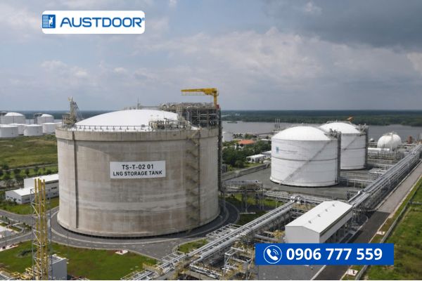Hoàn thành cửa cuốn nan nhôm Bigos B100 tại Cảng Cái Mép