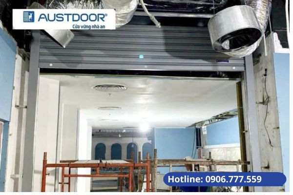 Cửa Cuốn Chống Cháy Austdoor AF100 Tại Jollibee Ninh Thuận