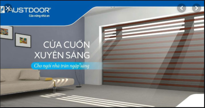 Cửa Cuốn Xuyên Sáng - Chan Hòa Ánh Sáng